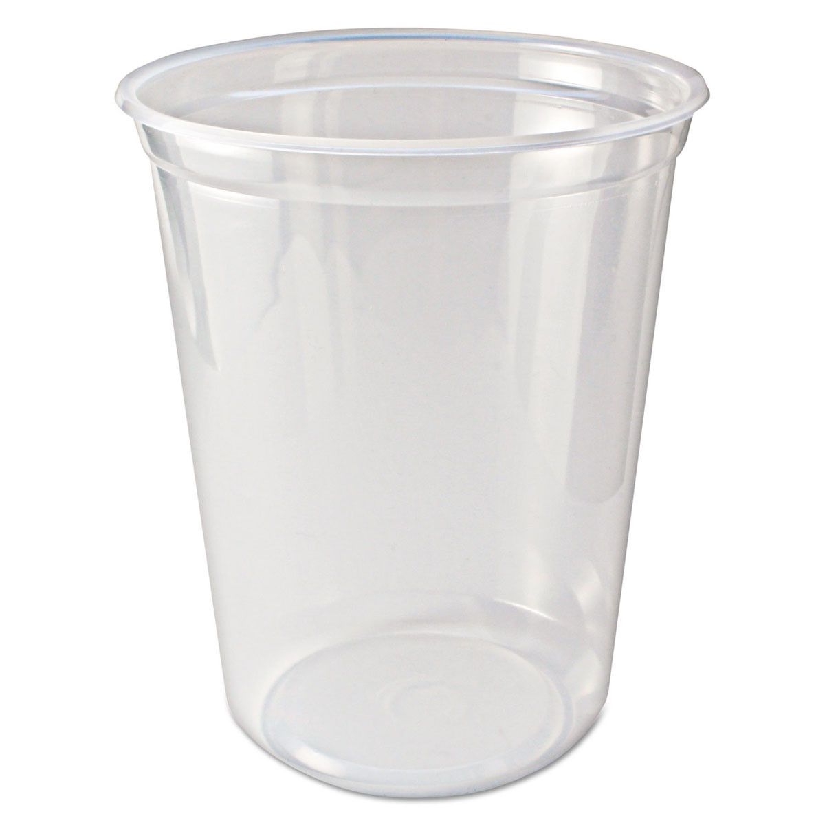 Deli Containers 32 oz 25 count sleeve, Fabri-Kal 4.6 Diameter x 5.6 h, Clear, Plastic (No Lids)
