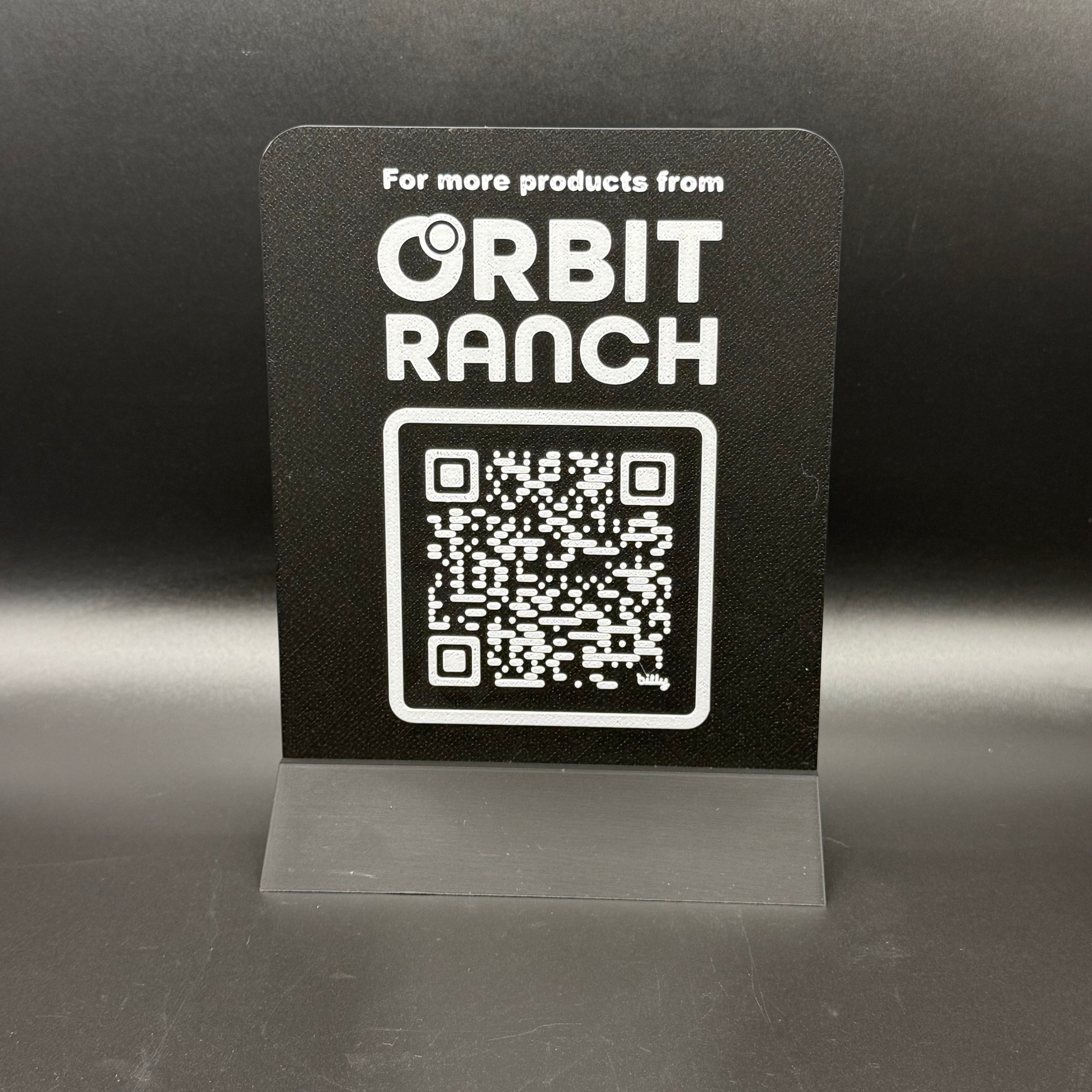 Custom QR Code Sign