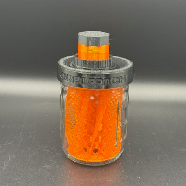 Fruit Fly Culture Jar & Dispenser – Reusable, Escape-Resistant (16oz & 32oz)
